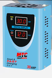 Professional 12V Ghotki Battery Charger - Heavy Duty for Car, UPS, and Solar Batteries